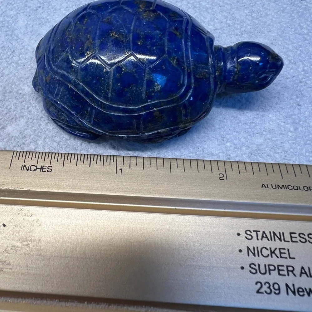 Blue lapis turtle - Picture 2 of 6
